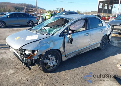 2009 Honda Civic Lx из США, поврежденный, VIN 2HGFA16559H309702